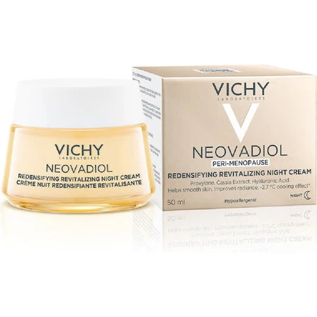 Vichy Neovadiol Peri-menopause Антивозрастной, тонизирующий и осветляющий ночной крем для лица с гиалуроновой кислотой 50 мл: цены и характеристики