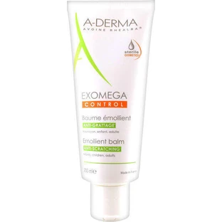 A-Derma Exomega Exomega Control Emollient Balm Зволожуючий регенеруючий бальзам для атопічної шкіри 200мл