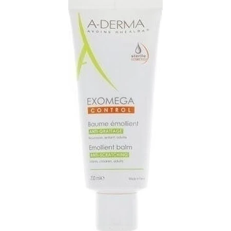 A-Derma Exomega Exomega Control Emollient Balm Зволожуючий регенеруючий бальзам для атопічної шкіри 200мл: ціни та характеристики