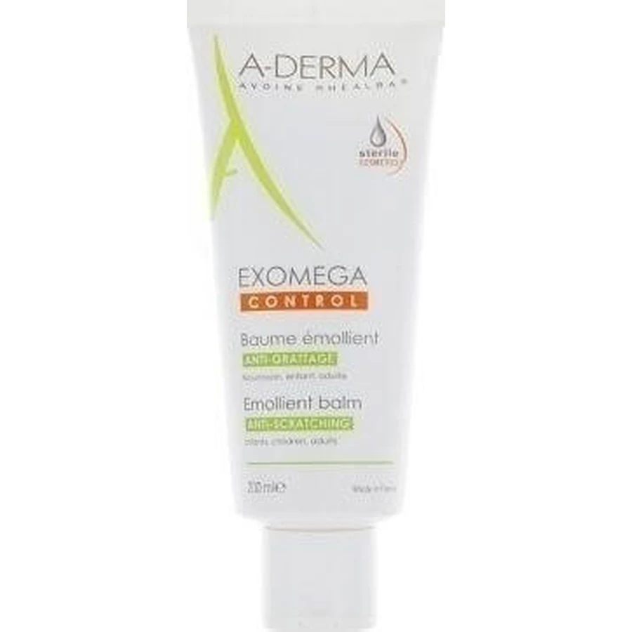 A-Derma Exomega Exomega Control Emollient Balm Зволожуючий регенеруючий бальзам для атопічної шкіри 200мл: ціни та характеристики