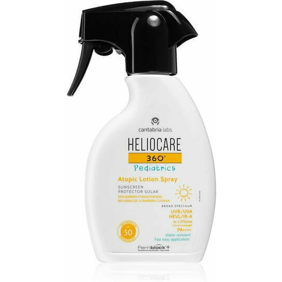 Heliocare Paediatrics Водостійкий дитячий сонцезахисний крем-спрей SPF50 250 мл: ціни та характеристики