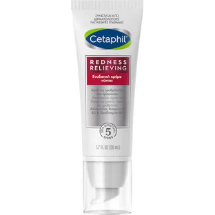 Нічний крем проти почервоніння з пантенолом Cetaphil Pro Redness Control 24 год зволожуючий та проти почервоніння 50 мл