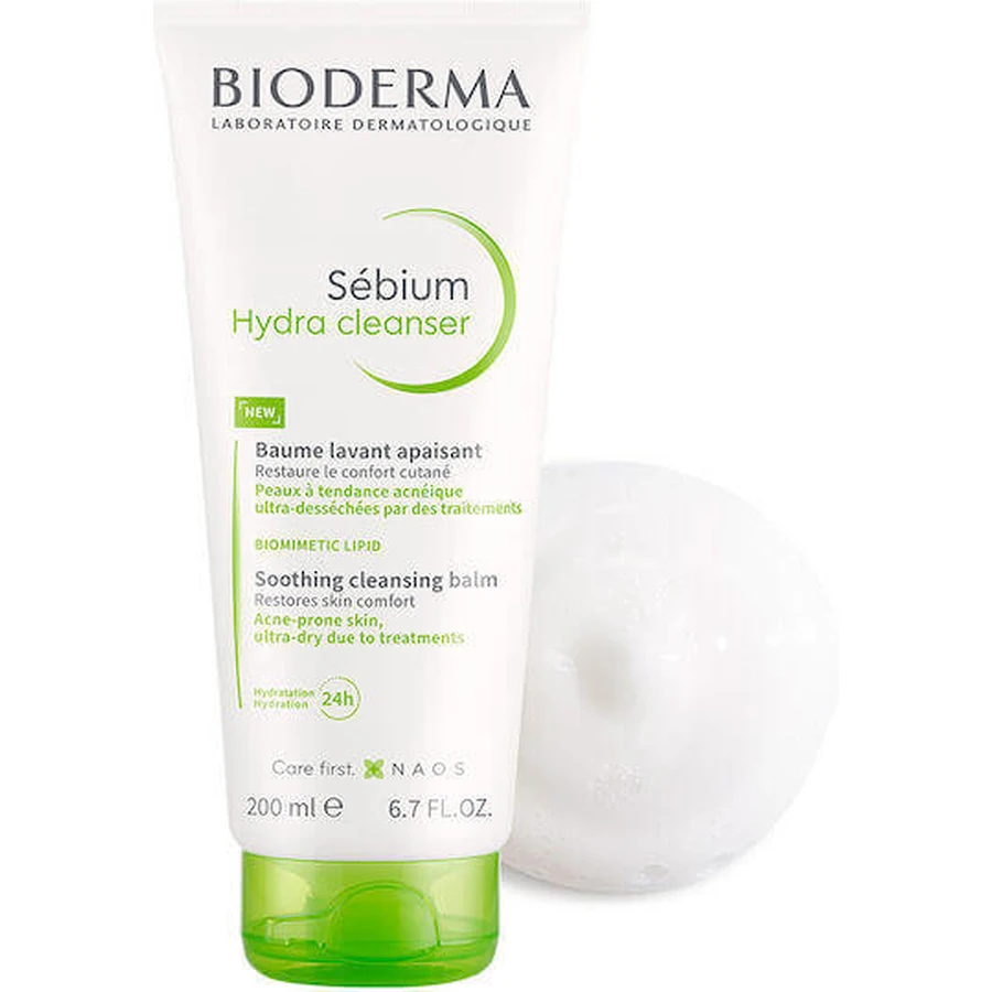 Бальзам для обличчя BioDerma Себіум для шкіри, схильної до акне 200 мл: ціни та характеристики