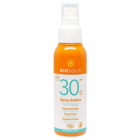 Лосьйон для тіла проти сонця Biosolis SPF30 Спрей 100 мл: ціни та характеристики