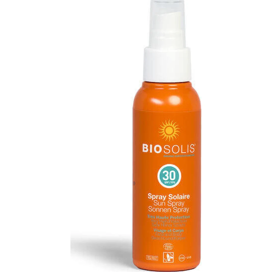 Лосьйон для тіла проти сонця Biosolis SPF30 Спрей 100 мл: ціни та характеристики