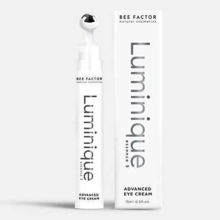 Bee Factor Luminque Essence 5 Прогресивний крем для повік проти зморшок з гіалуроновою кислотою та колагеном 15 мл: ціни та характеристики
