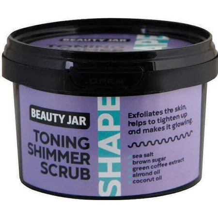 Beauty Jar Тонізуючий тонізуючий мерехтливий скраб Скраб для тіла від целюліту 360гр: ціни та характеристики