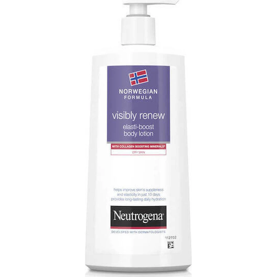 Норвезька формула Neutrogena Visibly Renewing Зволожуючий відновлюючий лосьйон для сухої шкіри 400 мл: ціни та характеристики