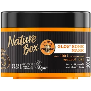 Nature Box Абрикосова олія Абрикосова олія Маска для блиску волосся 200мл