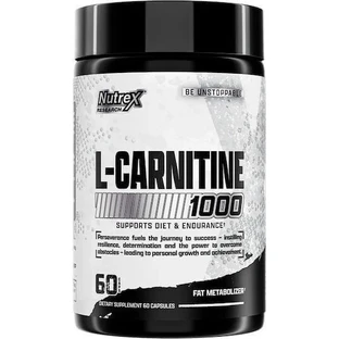 Nutrex Lipo 6 Carnitine с карнитином и ароматизатором без вкуса 60 мягких таблеток