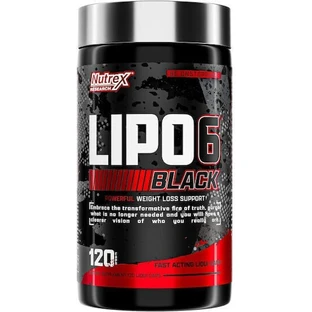 Nutrex Lipo-6 Black зі смаком без ароматизаторів 120 таб.