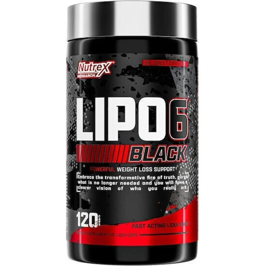 Nutrex Lipo-6 Black зі смаком без ароматизаторів 120 таб.: ціни та характеристики