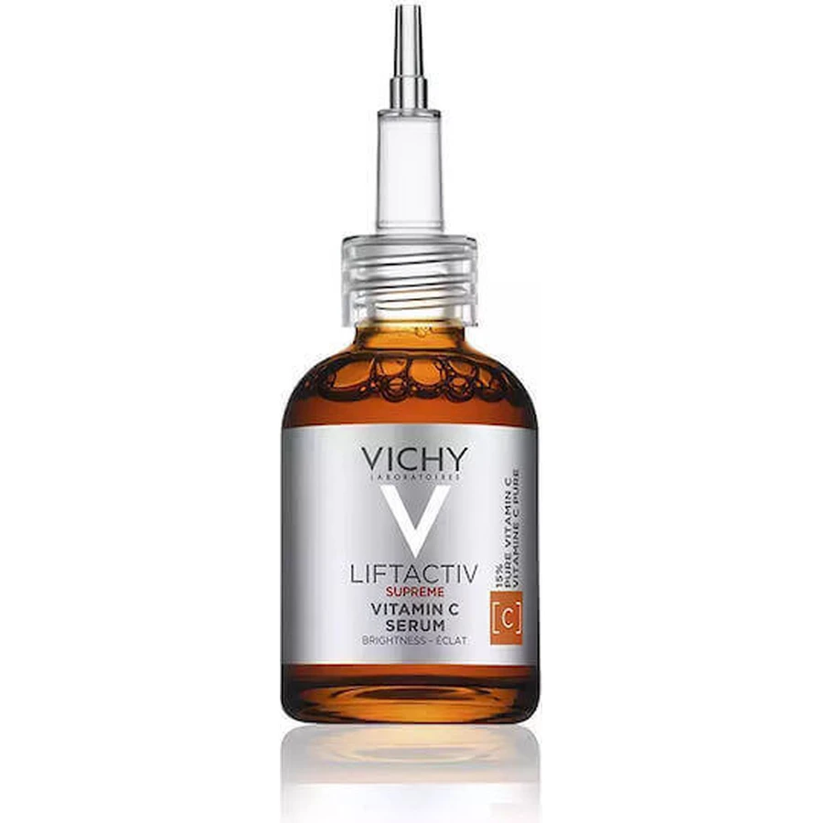 Vichy Liftactiv Supreme Антивозрастная сыворотка для лица с витамином С и витамином Е для детоксикации и осветления 20 мл: цены и характеристики