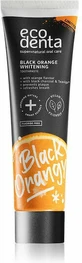 Ecodenta Black Orange Отбеливающая зубная паста с активированным углем и без фтора для отбеливания 100 мл