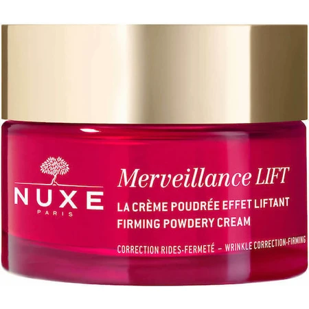 Nuxe Merveillance Lift Firming Powder Багатий антивіковий і тонізуючий денний крем для обличчя з гіалуроновою кислотою 50 мл: ціни та характеристики
