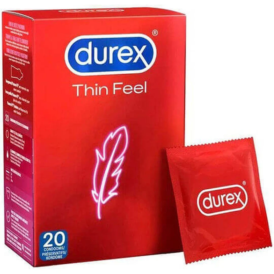 Дюрекс преконсервант Feel Thin 20шт: ціни та характеристики