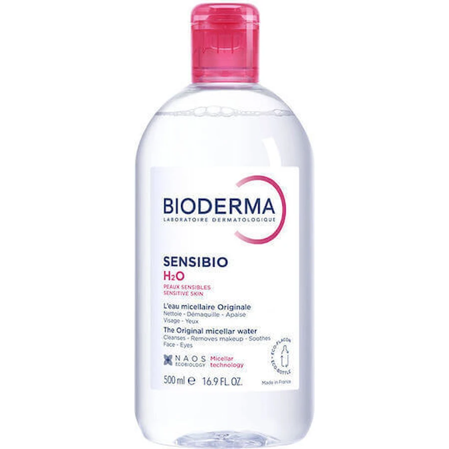 Bioderma Sensibio H2O Мицеллярная вода для снятия макияжа с лица 500 мл: цены и характеристики