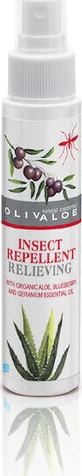 Лосьйон від комах Olivaloe Insect Repellent Relievent 70 мл Лосьйон від комах у тубі 70 мл