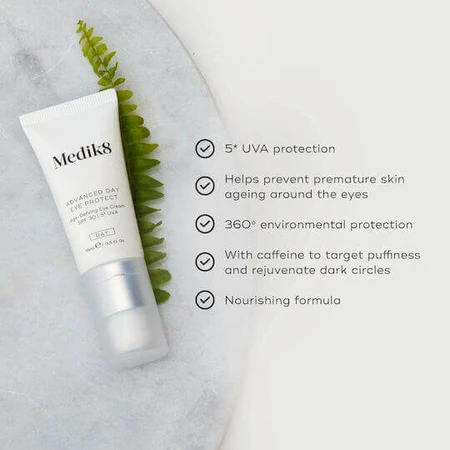Medik8 Advanced Day Eye Protect Увлажняющий и антивозрастной крем для век SPF30 с ретинолом и витамином С 15 мл: цены и характеристики