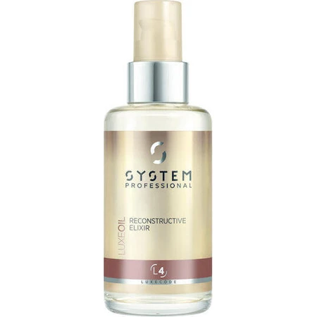 System Professional Luxe Luxe Reconstructive Elixir L4 Восстанавливающее масло для волос с кератином 100 мл: цены и характеристики