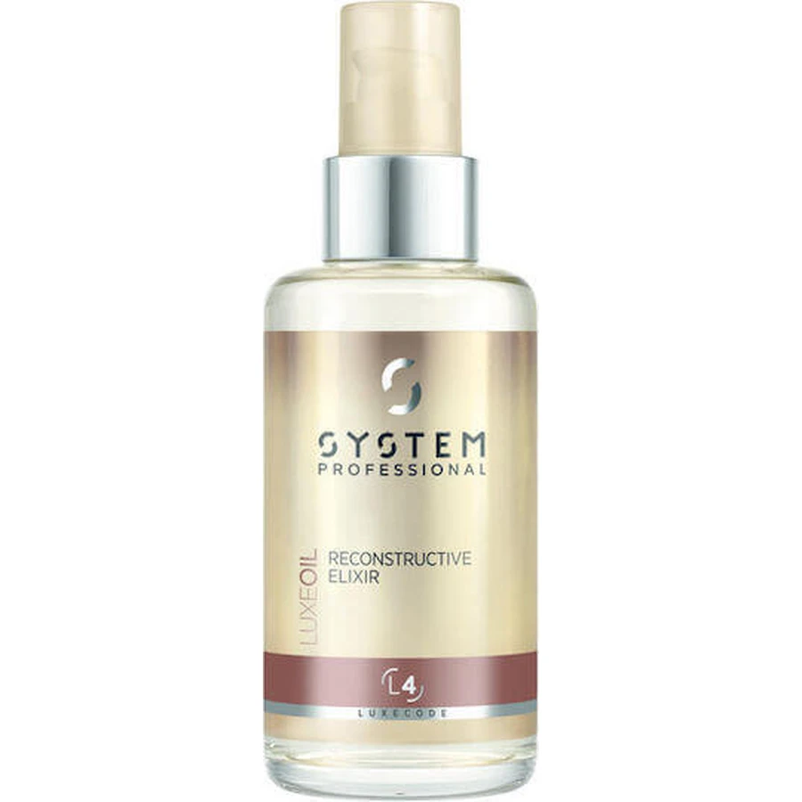 System Professional Luxe Luxe Reconstructive Elixir L4 Восстанавливающее масло для волос с кератином 100 мл: цены и характеристики