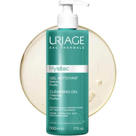 Uriage Hyseac Гель для лица для кожи, склонной к акне 500 мл: цены и характеристики