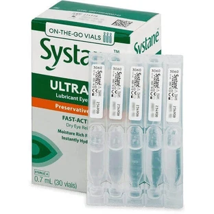 Глазные капли Systane Ultra для сухих глаз 30х0,7 мл