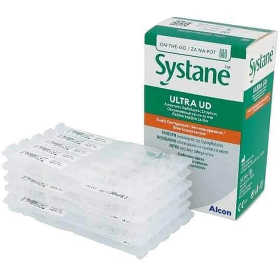Глазные капли Systane Ultra для сухих глаз 30х0,7 мл: цены и характеристики