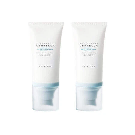 Skin1004 Мадагаскар Centella Hyalu-Cica Centella Hyalu-Cica Water-Fit Sun Serum Сонцезахисна сироватка для обличчя SPF50+ 2х50мл: ціни та характеристики