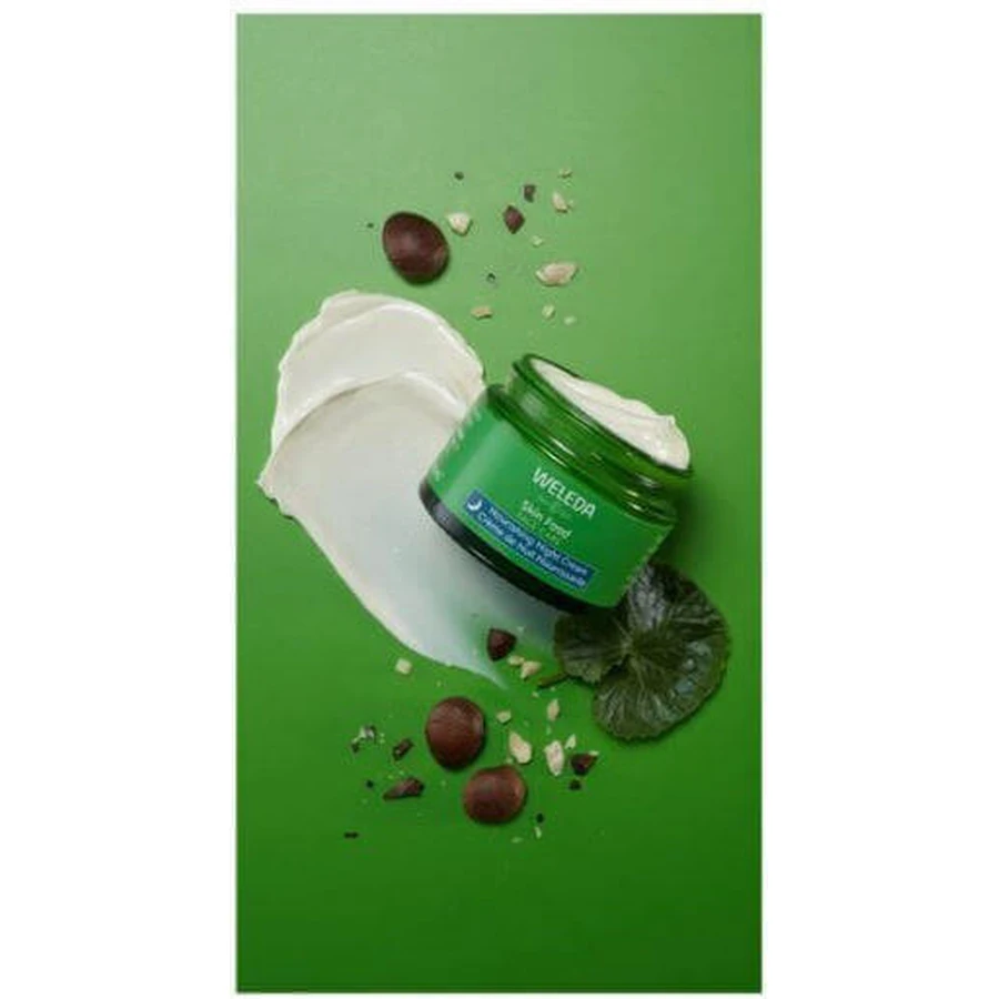 Weleda Skin Food Ночной увлажняющий и восстанавливающий крем для лица с коллагеном и центеллой азиатской 40 мл: цены и характеристики