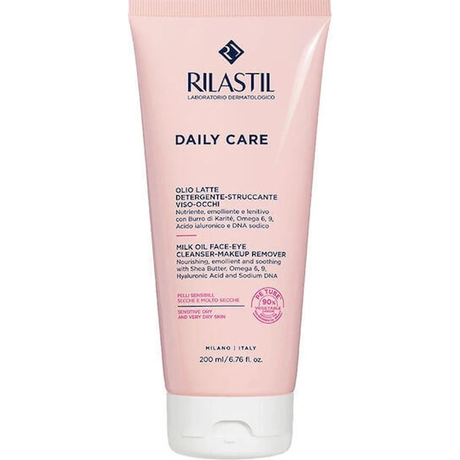 Rilastil Daily Care Емульсія для зняття макіяжу з обличчя та очей 200 мл: ціни та характеристики