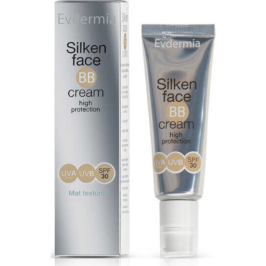 Evdermia Sliken Face BB Сонцезахисний крем для обличчя SPF30 з пігментом 50мл: ціни та характеристики