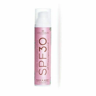 Cocosolis Натуральный минеральный солнцезащитный лосьон для лица и тела SPF30 в виде спрея 100 мл