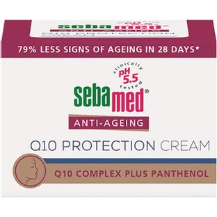 Антивіковий крем для обличчя Sebamed Q-10 проти зморшок з колагеном 50 мл