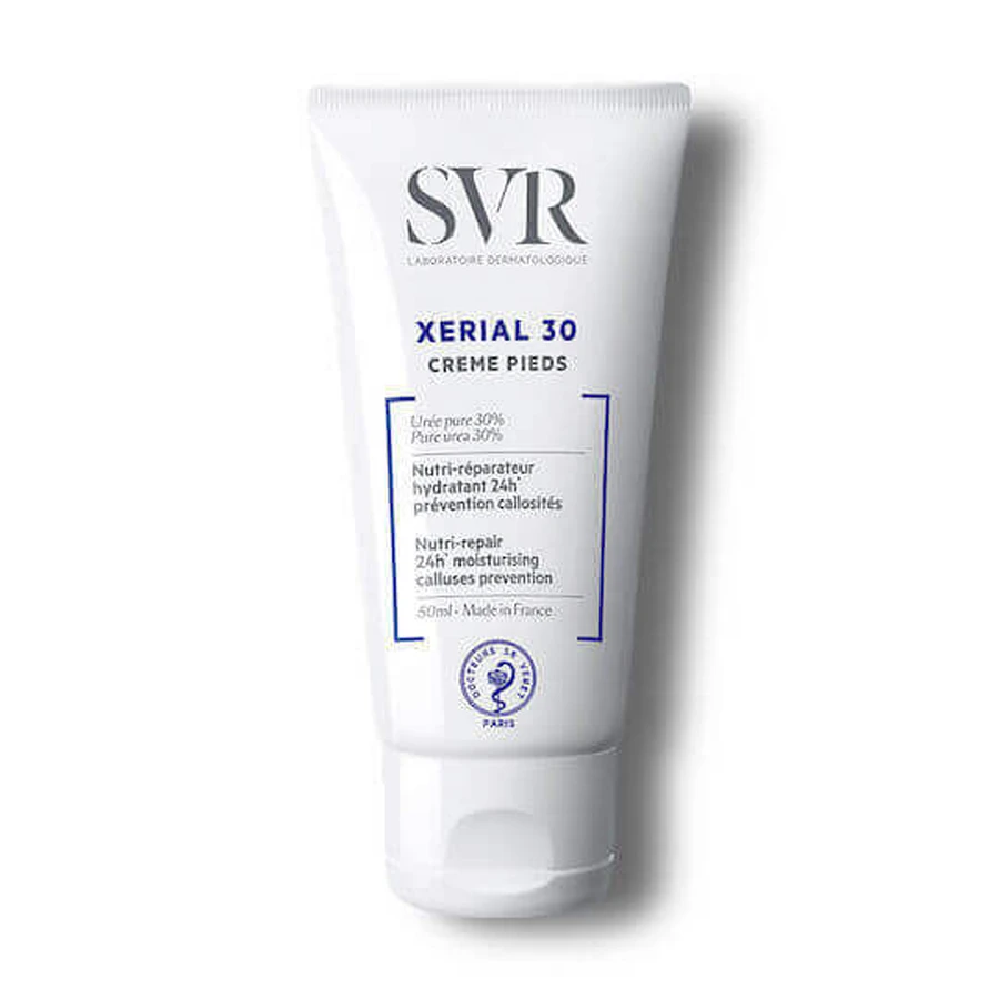 SVR Laboratoire Dermatologique Xerial 30 Крем для ног Увлажняющий лосьон для ног с мочевиной 50 мл: цены и характеристики