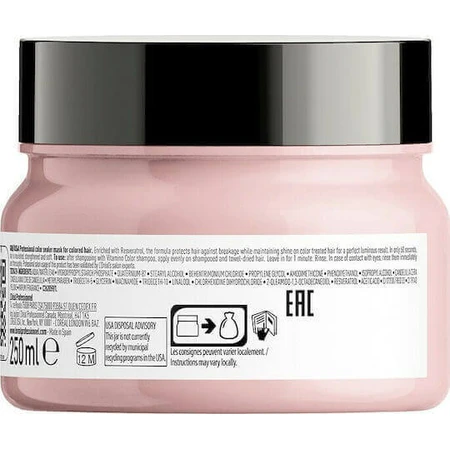 L'Oréal Professionnel Serie Expert Vitamino Colour Маска для волос, сохраняющая цвет 250 мл: цены и характеристики