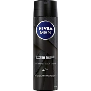 Nivea Men Deep Dry & Clean Feel Антиперспирант дезодорант 48ч дезодорант-спрей 150мл