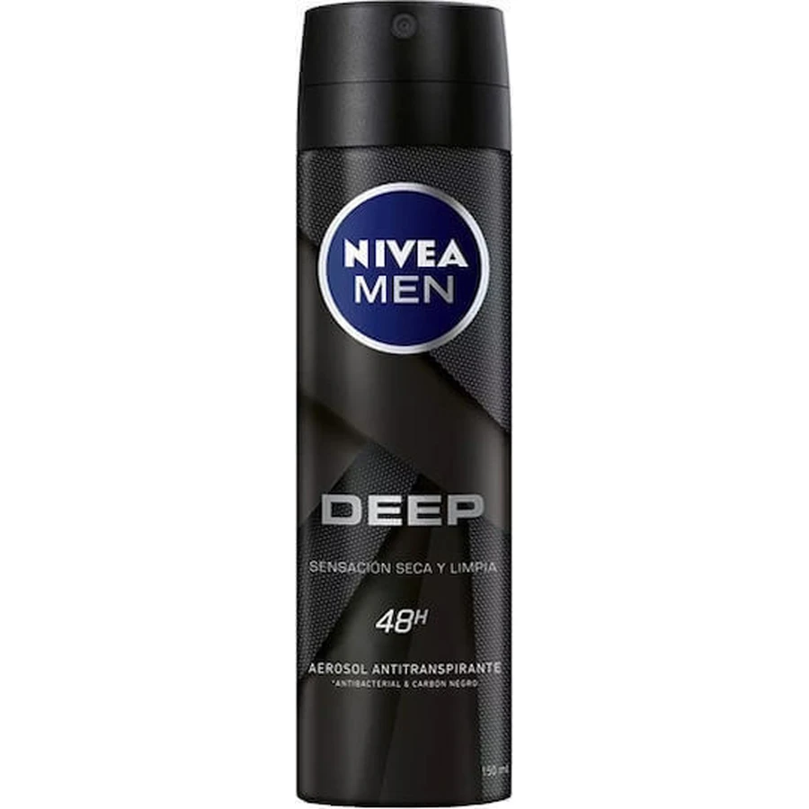 Nivea Men Deep Dry & Clean Feel Антиперспирант дезодорант 48ч дезодорант-спрей 150мл: цены и характеристики