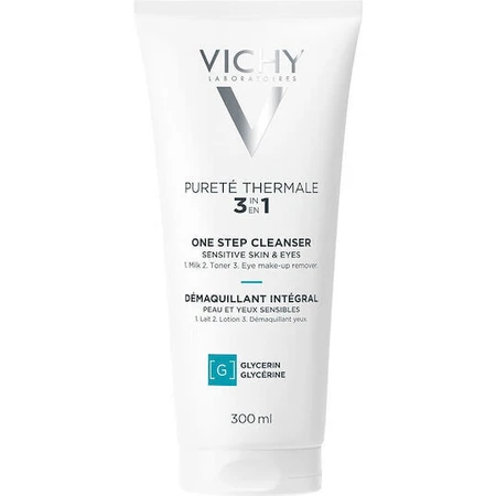 Vichy Purete Thermale 3 в 1 Эмульсия для снятия макияжа с лица и глаз 300 мл: цены и характеристики