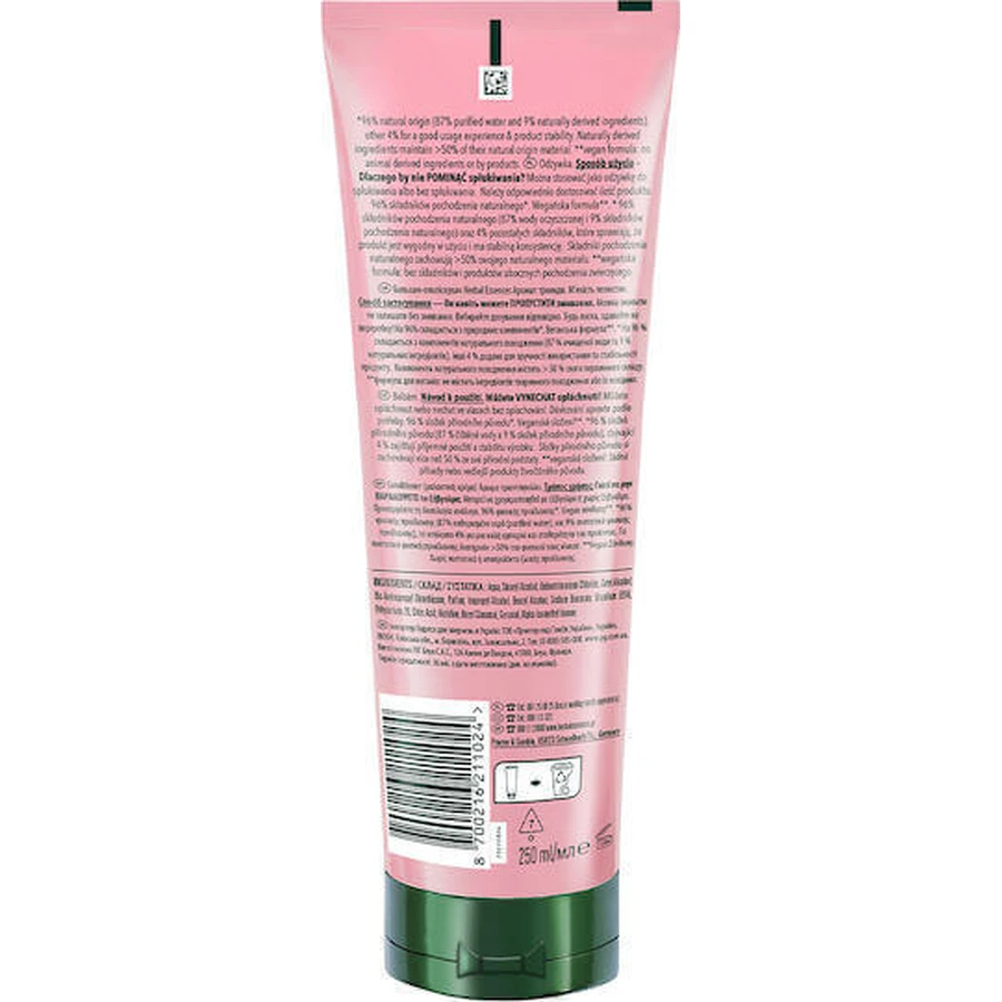 Herbal Essences Зволожуючий кондиціонер для сухого волосся з ароматом пелюсток м'якої троянди 250 мл: ціни та характеристики