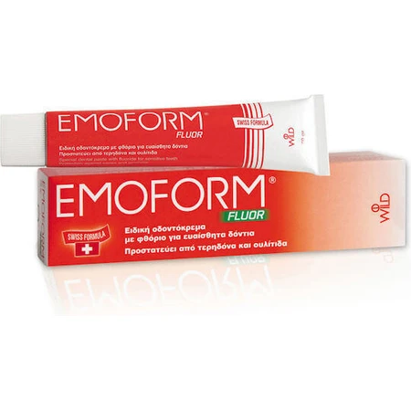 Зубная паста Emoform Fluor для чувствительных зубов и кариеса 50 мл: цены и характеристики