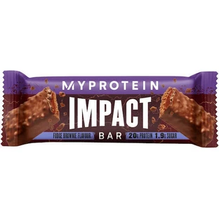 Протеїновий батончик Myprotein Impact Fudge Brownie зі смаком брауні 64гр