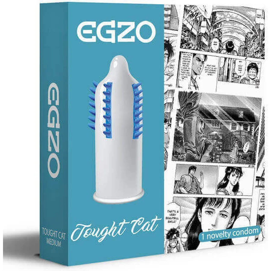 Egzo Пресервант для котів Cocky Friend Cocky Friend Tought Cat Medium 1шт: ціни та характеристики