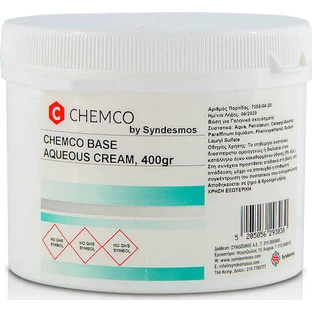 Chemco Base Aqueous Cream Гідрофільний базовий крем 400гр