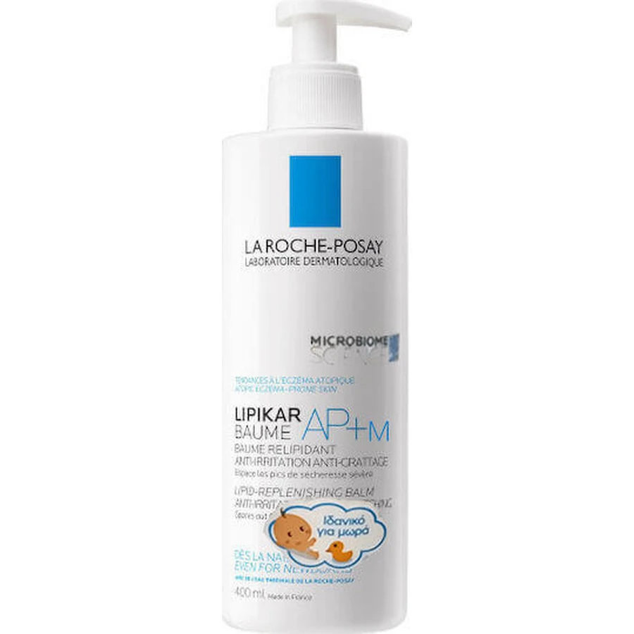 La Roche Posay Lipikar Baume AP+M Зволожуючий регенеруючий бальзам для атопічної шкіри 400мл: ціни та характеристики