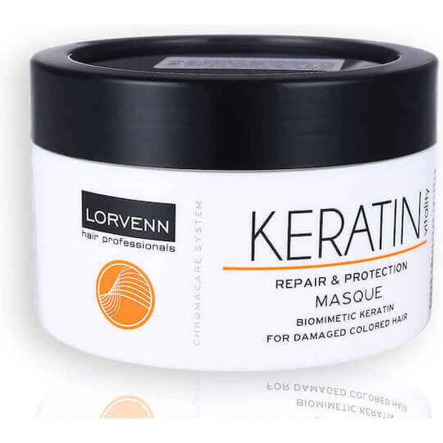 Lorvenn Keratin Vitality Repair & Energy Восстанавливающая маска для волос 500 мл: цены и характеристики