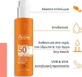 Eau Thermale Avène 100% невидимий водостійкий лосьйон для обличчя та тіла SPF50+ спрей 200 мл