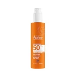 Eau Thermale Avène 100% невидимий водостійкий лосьйон для обличчя та тіла SPF50+ спрей 200 мл: ціни та характеристики