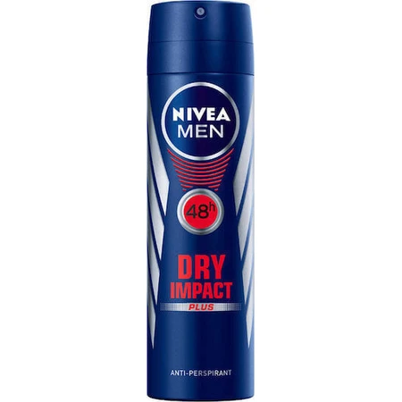 Nivea Men Dry Impact Plus Дезодорант-антиперспирант 48ч дезодорант-спрей 200мл: цены и характеристики