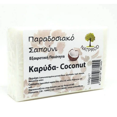 Natprod Кокосове мило для тіла 100гр: ціни та характеристики